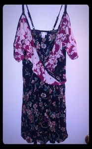 NWOT Xhilaration Cold Shoulder Romper